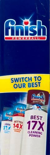 Finish - All in 1-38ct - Dishwasher Detergent - Powerball - Dishwashing Tablets - Dish Tabs - Deep Clean - Fresh Scent
