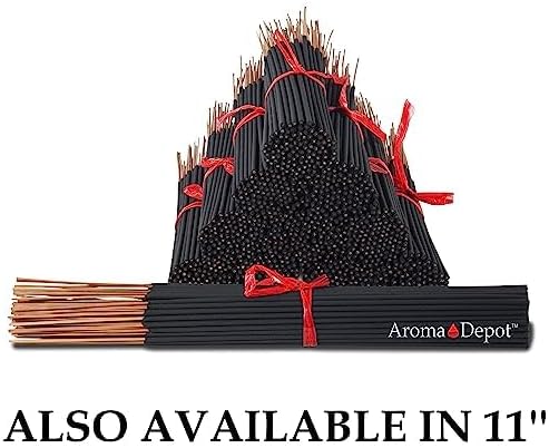 Sage & Citrus Most Exotic Charcoal Incense Sticks. Approx. 85 to 100 Sticks Per Bundle, Length - 7 Inches, Each Natural Stick Burns for 35 to 45 mins Each. Long Lasting.100% Pure