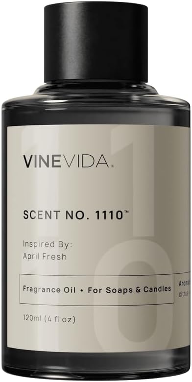 VINEVIDA [4oz] (Our Version of) April Fresh Fragrance Oil for Soap Making - Soap Fragrance Oil - Scents for Soap Making - Oils for Soap Making - Essential Oils for Soap Making - Soap Scent