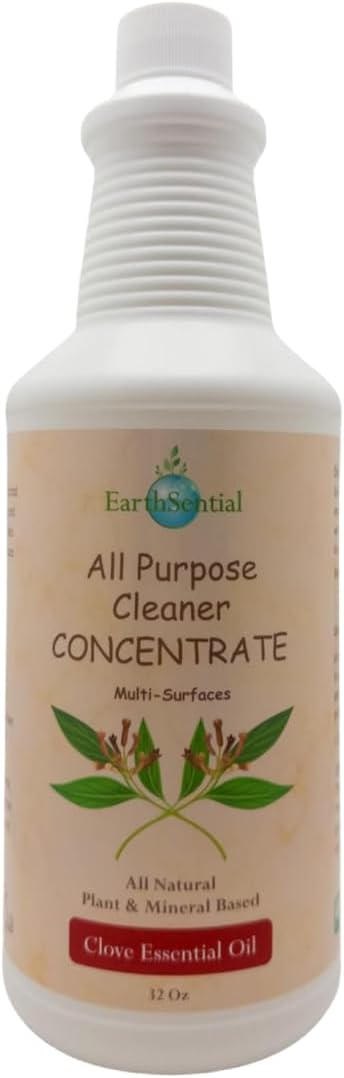 Plant-Based All-Purpose Cleaner Concentrate, 32 fl oz (Makes 64 Bottles) (Clove)