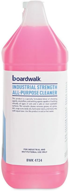 Boardwalk BWK4724EA 1 Gallon Bottle Industrial Strength Unscented All-Purpose Cleaner