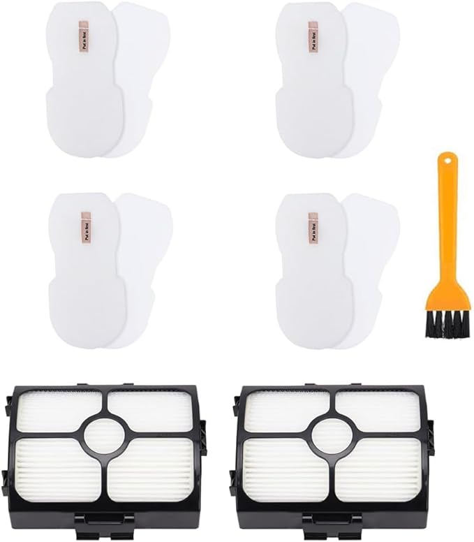 HZ3002 Replacement Filters for Shark HZ3002 HZ3000 HZ4001AMZ HZ4002 Stratos Ultralight Corded Stick Vacuum, Replace part XFFKHZ3000 XHFHZ3000, 2 HEPA & 4 Foam and Felt Filters
