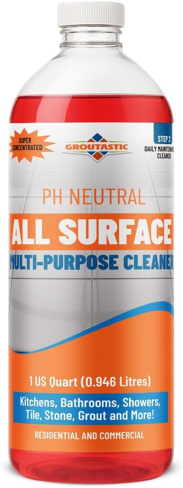 All-Surface Daily Cleaner Streak-Free Multi-Surface for Tile, Stone, Countertops, Stainless Steel & More, PH-Neutral, Residue-Free