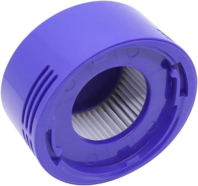 Replacement Post HEPA Filter & Motor Cover Compatible with Dyson V8 V7 Motorhead Car+Boat Trigger Cord-Free Cordless Stick Vacuum Cleaners(1 Cover + 1 Filter)