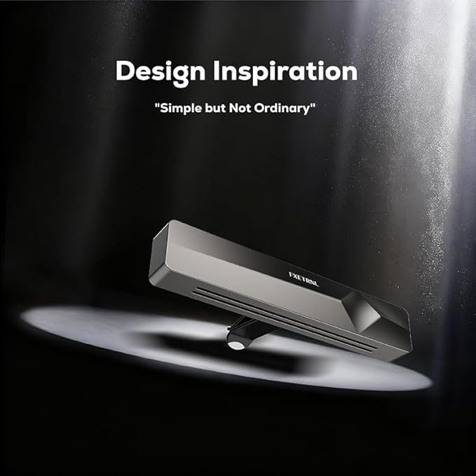 Metal Car Air Freshener Vent Clip - Car Air Freshener, Car Diffuser with 1 Zinc Alloy Outer Shell & 2 Gypsum Fragrance Refill Sticks, Interior Accessories (Universal Use, Hoh Xil)