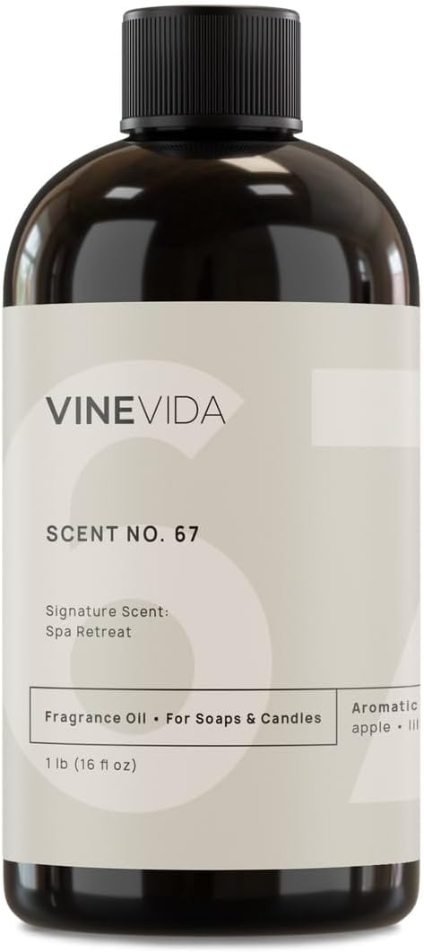 VINEVIDA [16oz] Spa Retreat Fragrance Oil for Candle Making and Soap Making - Premium Candle Scents for Soy Candles