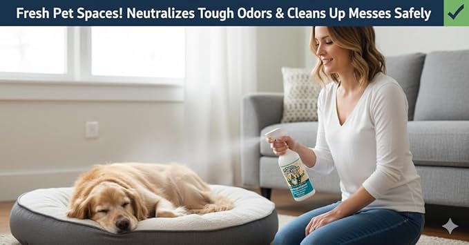Multi-Purpose Cleaner – All Purpose Enzyme-Based Cleaner & Natural Disinfectant Spray – Non-Toxic, Chemical-Free, Scent Free, Child & Pet Safe Household Cleaner – Eco Friendly Green Cleaning Product