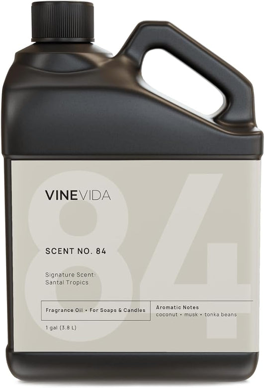 VINEVIDA [128oz] Scent No.84 Fragrance Oil for Candle & Soap Making - Natural Candle Scents Made in USA