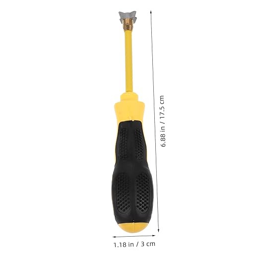 NUOBESTY Grout Cleaner Tool Tungsten Steel Tip Caulking Seam Remover for Tile Cleaning Heavy Duty Grout Scraper for Household Maintenance