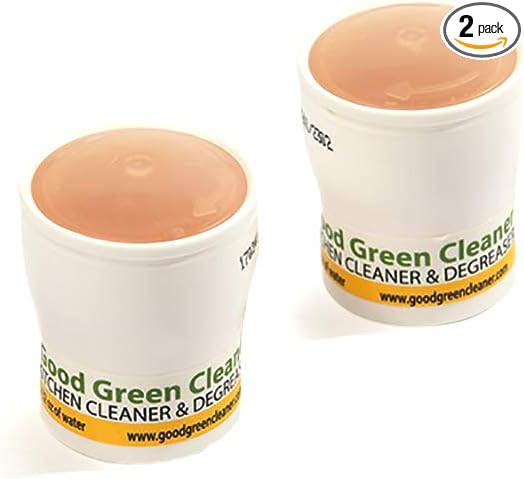 Kitchen Cleaner & Degreaser Refill Set | 2 Recyclable Refill PODs of Concentrate that works with any starter set | Makes 64 ounces of Ready to Use Cleaner