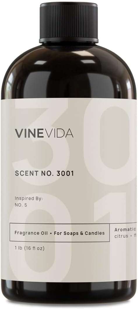VINEVIDA [16oz] Scent No.3001 Fragrance Oil for Candle Making and Soap Making - Premium Candle Scents for Soy Candles