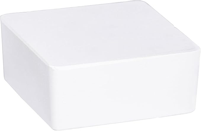 WENKO Cube Refill for Dehumidifier, Humidity and Moisture Absorber for Bathroom, Bedroom, Garage, Closet, 2800 Cubic Feet of Reach, 2.2lbs, 4.72 x 1.97 x 4.72 inch, Large, White