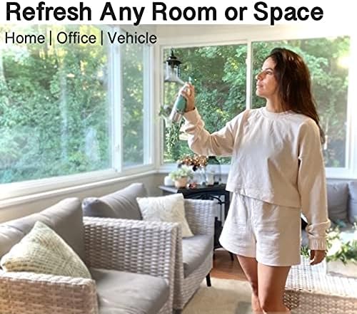 Room Fragrance Air Freshener Spray Concentrated Bathroom, Kitchen, Car, or Office Deodorizer, U.S.- Made by AP Fragrance (Sandalwood)