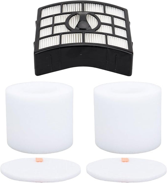 Vacuum Filters Replacement for Shark Rotator Powered Lift-Away Vacuum NV650 NV650W NV651, NV652 NV750W NV751, NV752 NV831 NV835 AX950 AX951 AX952 ZU632 AZ1000W AZ1002 AZ1002BRN # XFF650 & XHF650