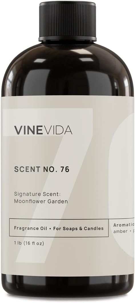 VINEVIDA [16oz] Scent No.76 Fragrance Oil for Candle Making and Soap Making - Premium Candle Scents for Soy Candles