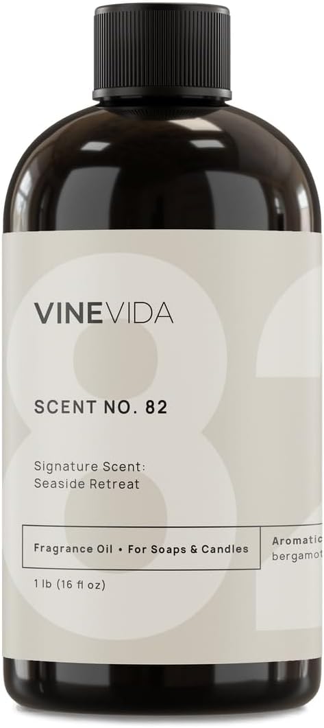 VINEVIDA [16oz] Scent No.82 Fragrance Oil for Candle Making and Soap Making - Premium Candle Scents for Soy Candles