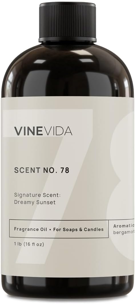 VINEVIDA [16oz] Scent No.78 Fragrance Oil for Candle Making and Soap Making - Premium Candle Scents for Soy Candles