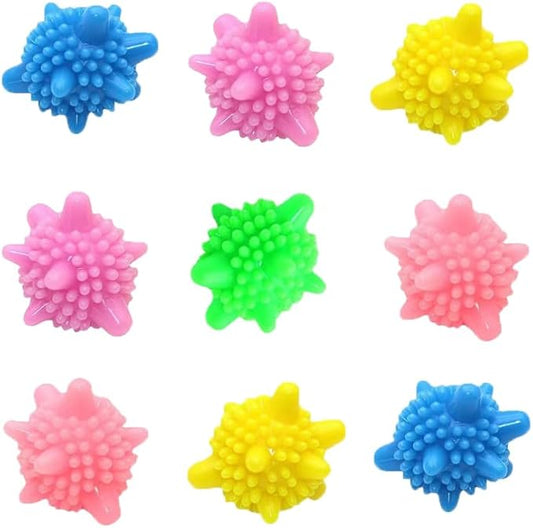 Pet Hair Remover for Laundry, 9PCS Non-Toxic Lint Remover Washing Balls Reusable Dryer Balls Pet Hair Dryer Ball Lint Remover for Laundry Pet Fur Remover for Laundry Bedding Clothes
