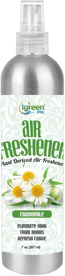 Air Freshener Spray for Rooms and Fabrics – Natural Air Freshener in Four Revitalizing Scents – Air Freshener for Home or the Workplace – Non-Toxic Room Freshener – Essential Oil Natural Air Freshener
