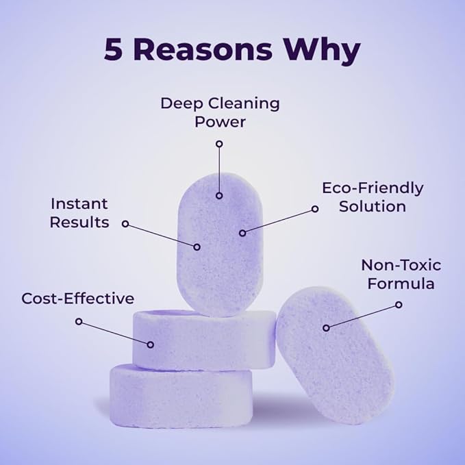 Clean Spray Cleaner for Ovens - Multipurpose Foam Cleaning System - The Solution for Every Stain, All-Purpose Cleaning Spray with Concentrated Cleaning Tablets (1Bottle+12PCS Tablets)