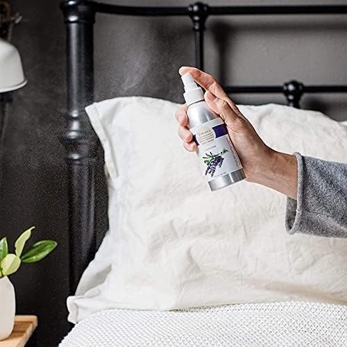 Victoria's Lavender Linen Spray - Aromatherapy Pillow Mist & Linen Spray for Bedding, Soothing Lavender Essential Oil Pure Blend for Bed & Pillows, Relaxing, Handmade in the USA - 3 Pack, 8 oz