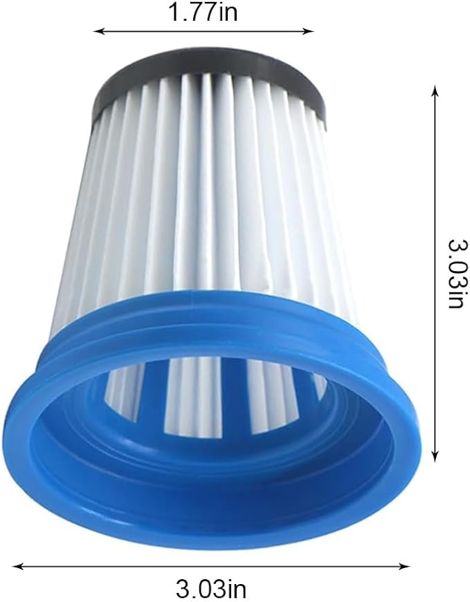 6 Pcs 520280 HEPA Replacement Filter for Kenmore Stratus 24V 2-In-1 Cordless Stick Vac DS1030 and fit for Kenmore 16V Cordless Lightweight Vacuum DS1020, Reusable & Washable Vacuum Filters Replacement
