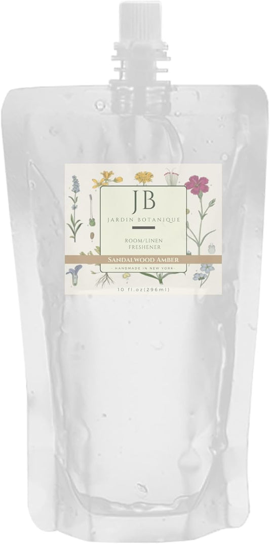 Sandalwood Amber Fine Mist Room Linen Freshener Spray (10 oz Refill)