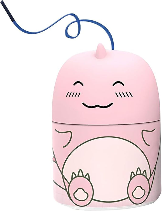Toilet Bowl Cleaners Automatic Toilet Cleaner for Inside the Bowl Bathroom Toilet Tank Cleaner Dinosaur Shape Design Household with Rope Toulet Cleaning Supplies - Pink Peach Scent