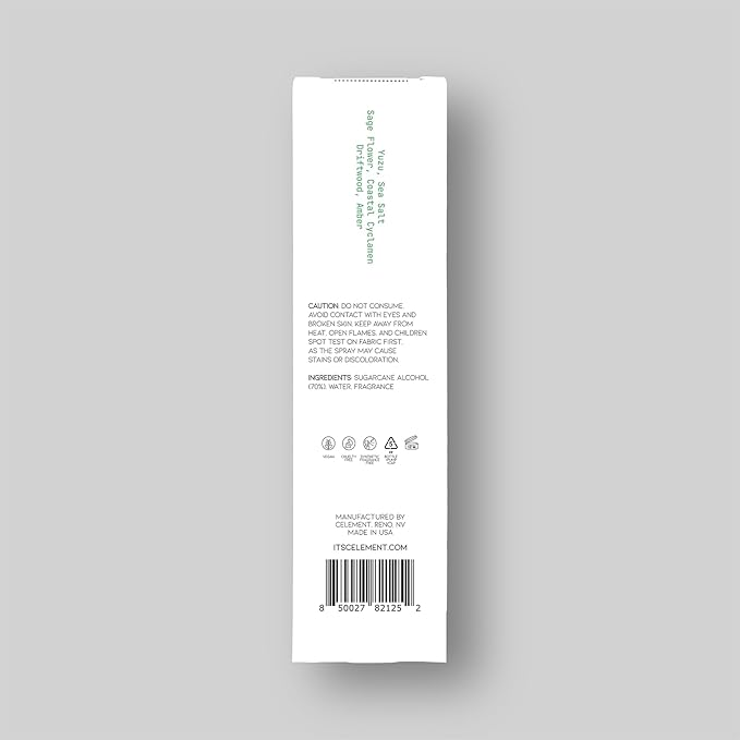 In Your Glow Fabric & Room Mist Spray– Long-Lasting Clean Scent, Unisex Luxury Fragrance & Odor Eliminator, 100ml- N001 YUZU SEA SALT