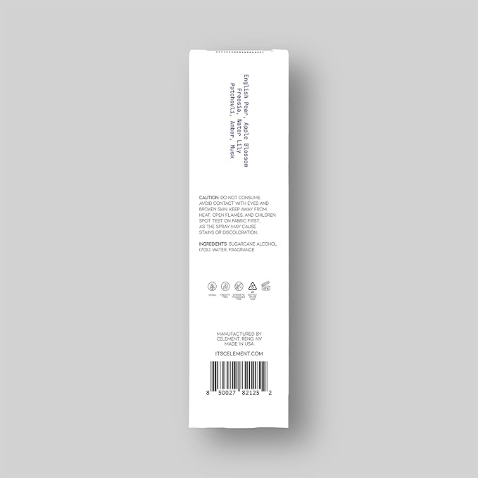 In Your Glow Fabric & Room Mist Spray– Long-Lasting Clean Scent, Unisex Luxury Fragrance & Odor Eliminator, 100ml- D004 PEAR FREESIA
