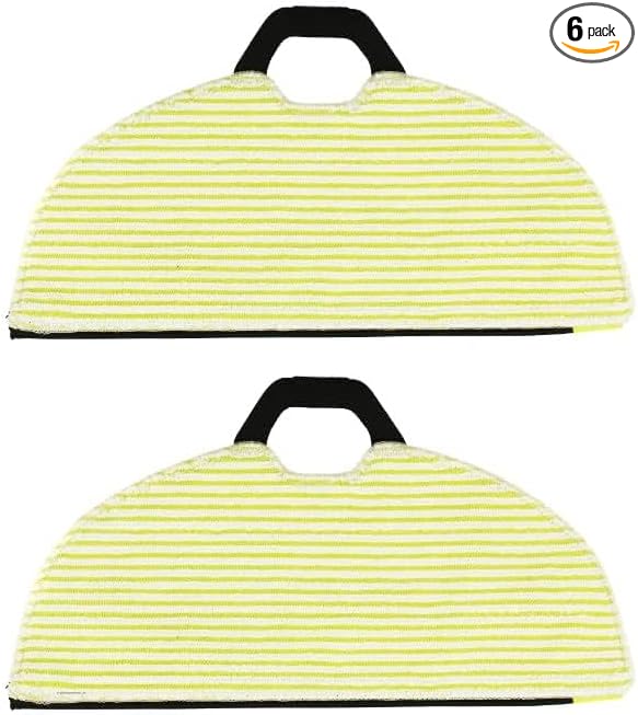 Replacement Washable Reusable Mopping Mop Pads for Shark AI Ultra 2 in1 AV2610WA AV2610WACA RV2400WD RV2410WD RV2600WA RV2600WD RV2610WA RV2610WACA RV2610WD RV2610WDCA RV2620WD Robot Vacuum (2 Pack)