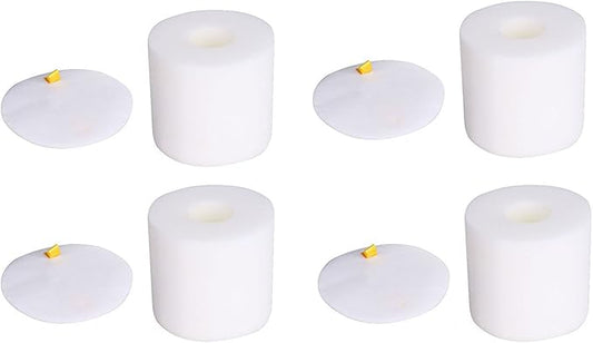 4 Sets Foam & Felt Filters Kit for Shark Rotator Powered Lift-Away NV650 True Pet NV650W NV652 NV750W Lift-Away Deluxe NV751 NV651 NV752 Part #: XFF650 & XHF650