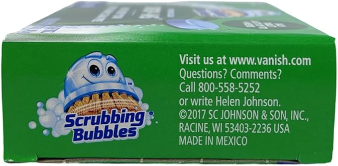 Vanish Scrubbing Bubbles Drop-Ins, 1.7 Oz, Pack of 12