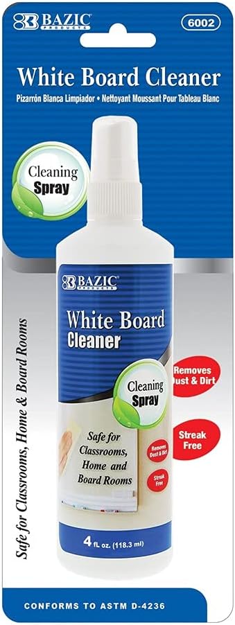 Bazic 4 oz. White Board Cleaner