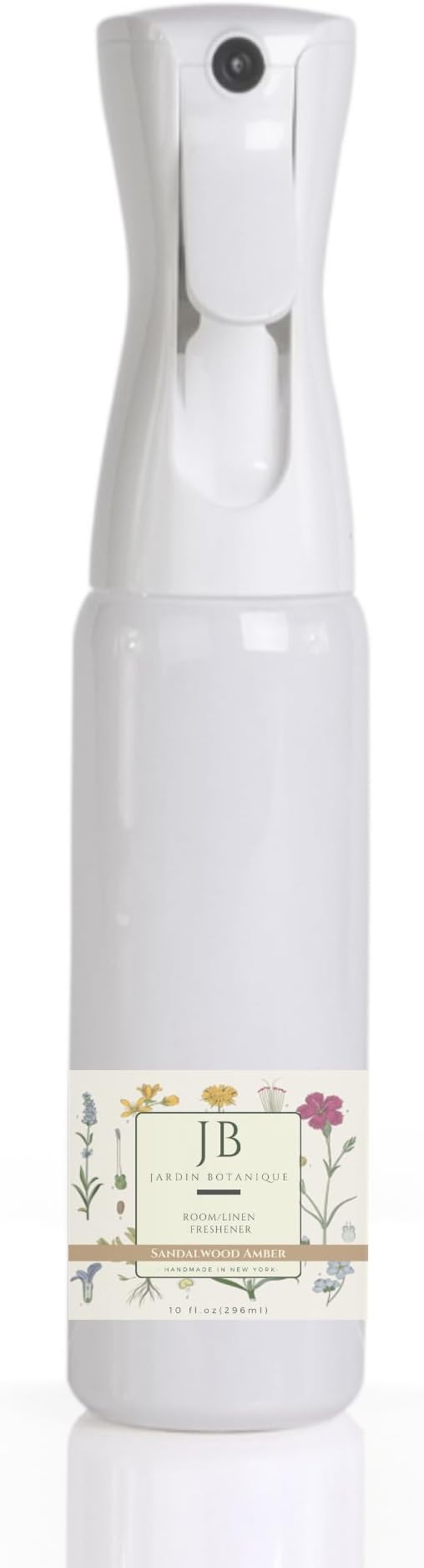 Sandalwood Amber Fine Mist Room Linen Freshener Spray (10 oz Linen Refresher Spray)