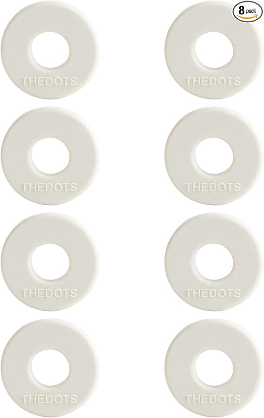 THEDOTS 8 Pack Assorted Car Air Freshener Refills, 4 Mixed Scents Variety Set, Long Lasting Solid Fragrance Replacement (Clip Not Included)