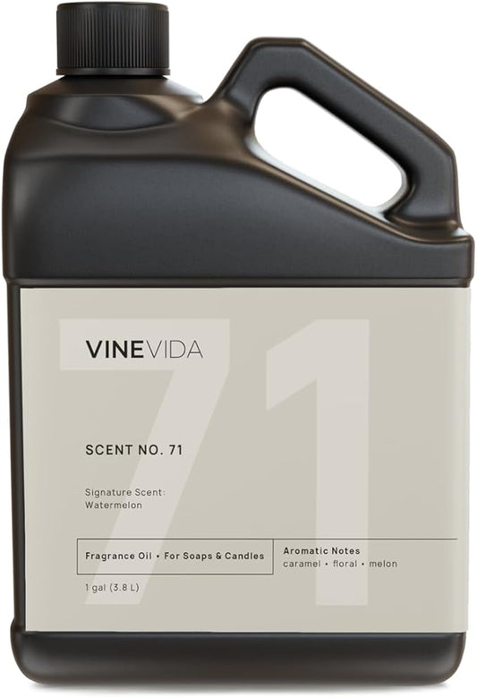 VINEVIDA [128oz] Watermelon Fragrance Oil for Candle Making - Made in USA Scents for Soap Making - Natural Candle Fragrance Oil