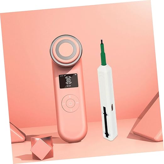 Veemoon Fiber Optic Connector Cleaning Fiber Cleaner Pen Fiber Optic Cleaner Equipment Fiber Cleaning Pen Fiber Optic Wire Cleaner Sc Special Style, 17.5x1.8cm, White, AR123380W81RORXI