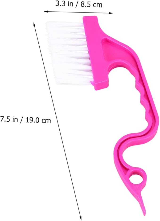 LIFKOME 1pc Grout Cleaner Brush Window Seal Cleaner Tool Cleaning Brush for Bathroom Kitchen
