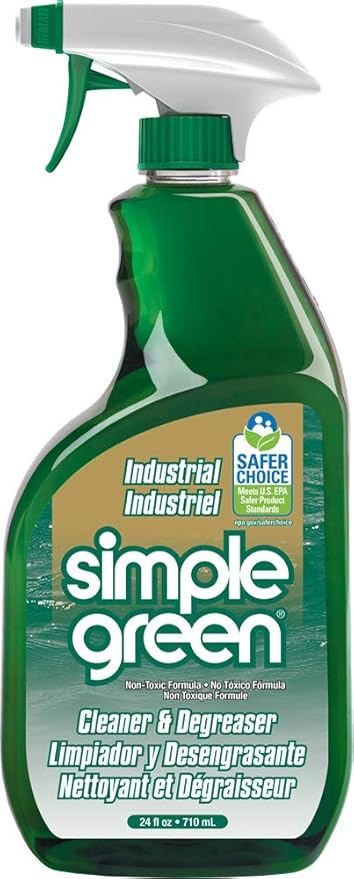 Simple Green, SMP13012, Industrial Cleaner/Degreaser, 1 Each, White, 24 Fl Oz (Pack of 1)