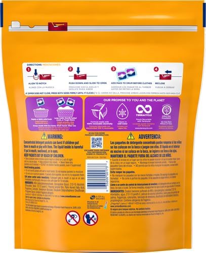 Arm & Hammer Plus OxiClean With Odor Blasters Laundry Detergent 5-IN-1 Power, 42 count (Packaging may vary) (Pack of 2)