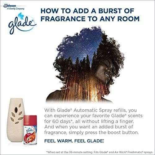 Glade Automatic Spray Air Freshener Hawaiian Breeze Starter 6.2 Ounce (Pack of 8)