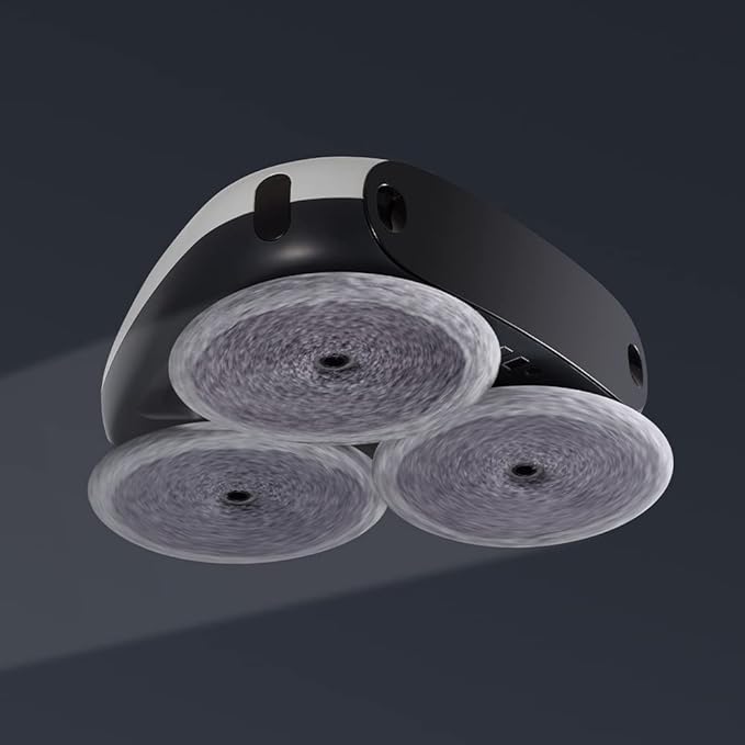 EVERYBOT Replacement Accessory of Three-Spin and Edge, Washable Mother Yarn Mop Pads for Robot (6pcs)