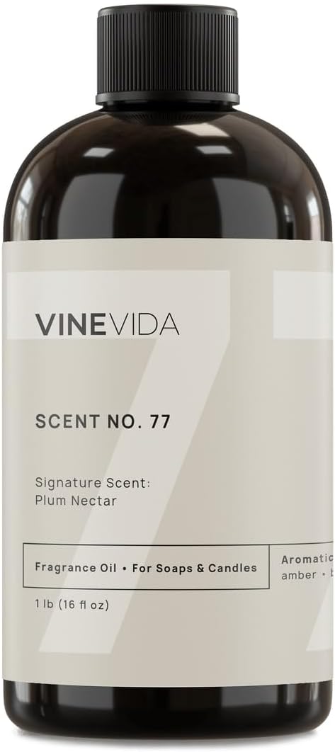VINEVIDA [16oz] Scent No.77 Fragrance Oil for Candle Making and Soap Making - Premium Candle Scents for Soy Candles