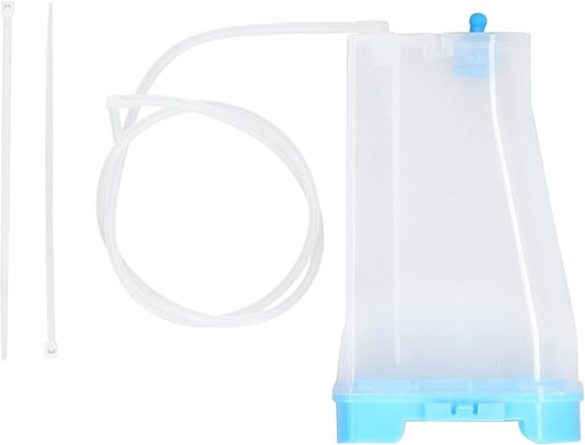 Respicefinem Waste Ink Collector Waste Ink Bottle 12. 0×8. 0×3. 0 Waste Ink Bottle Easy Cleaning Reusable Plastic Printer Waste Ink Collector for L805 R330 1390 L801 T50 1800 270 E