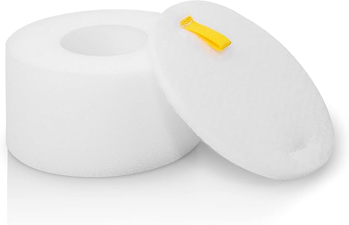 2Pack NV680 Foam & Felt Filters for Shark Rotator DuoClean Powered Lift Away Speed Upright Vacuum Cleaner NV680 NV681 NV682 NV683 NV800 NV800W NV801 NV801Q NV803 UV810, Replace Part # XFF680