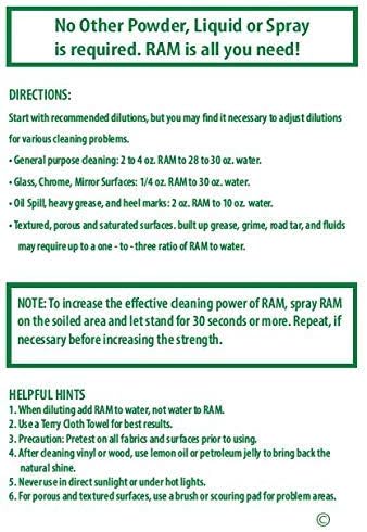 RAM All Purpose Cleaner Concentrate - Starter Kit