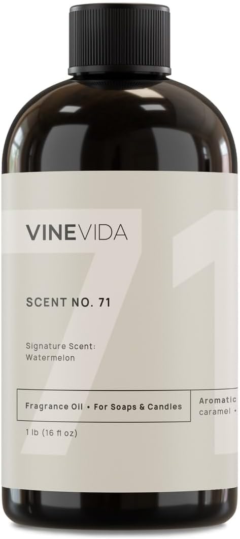 VINEVIDA [16oz] Watermelon Fragrance Oil for Candle Making and Soap Making - Premium Candle Scents for Soy Candles