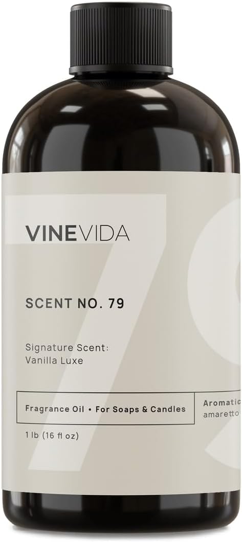VINEVIDA [16oz] Scent No.79 Fragrance Oil for Candle Making - Made in USA Candle Scents for Candle Making - Natural Candle Fragrance Oil - Scents for Soap Making