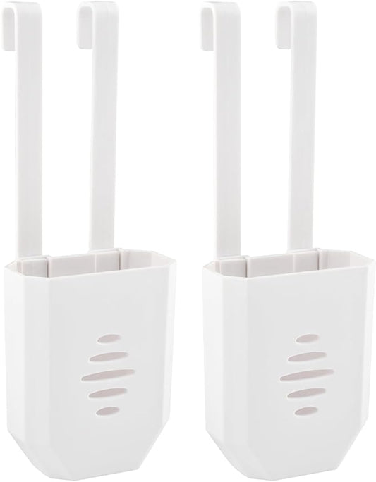 Toilet Tank Cleaning Tablet Holder,Hanging Bowl Cleaning Tablest Bracket,Keeping Tablets from Blocking Hole in Tank,Easy to Install,Fits Most Standard Toilet Tablets Tanks(2pcs)